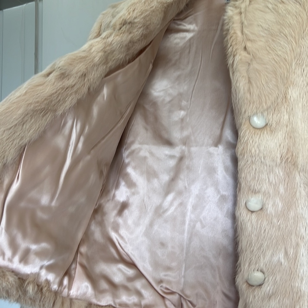 Authentic Rabbit fur coat - Picture 2 of 5